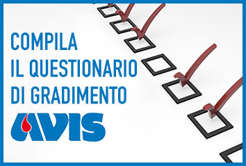 AVIS Monselice - Questionario di gradimento